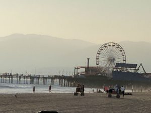 view of Santa Monica pier