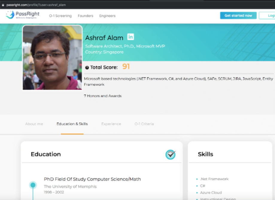 Ashraf Alam PassRight