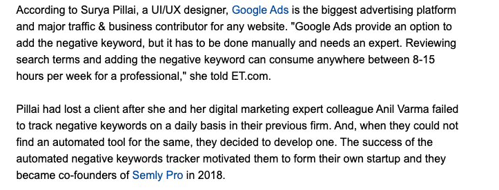 non-qualifying article