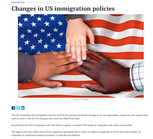 changes in US immigration policies