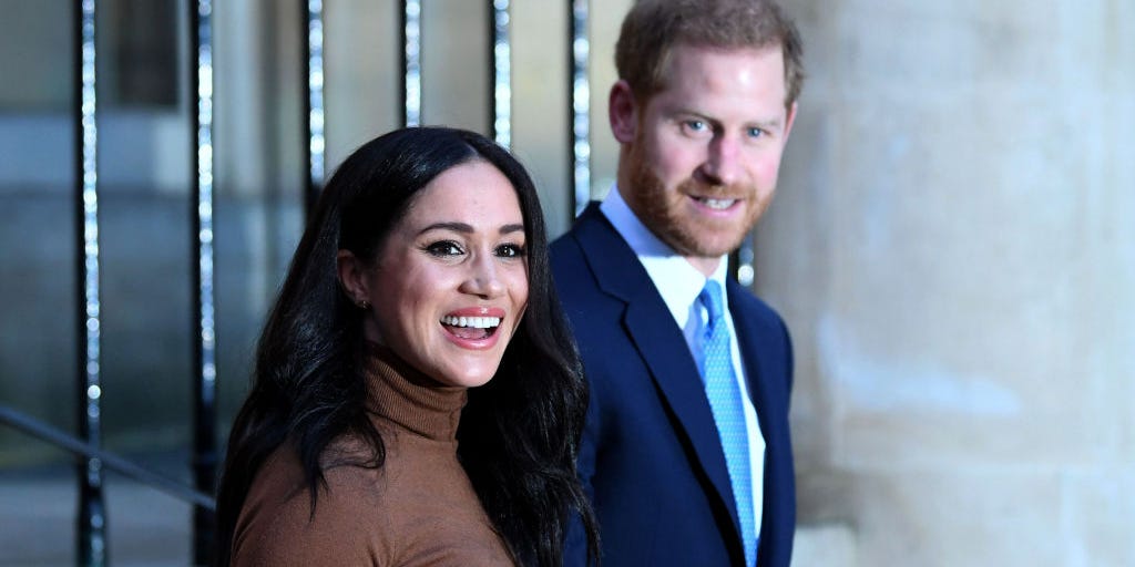 Prince Harry with wife