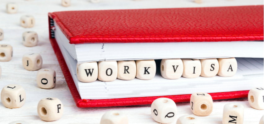 work visa application