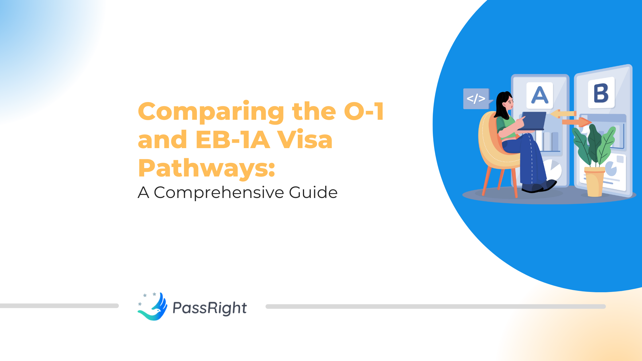 Comparing the O-1 and EB-1A Visa Pathways article cover