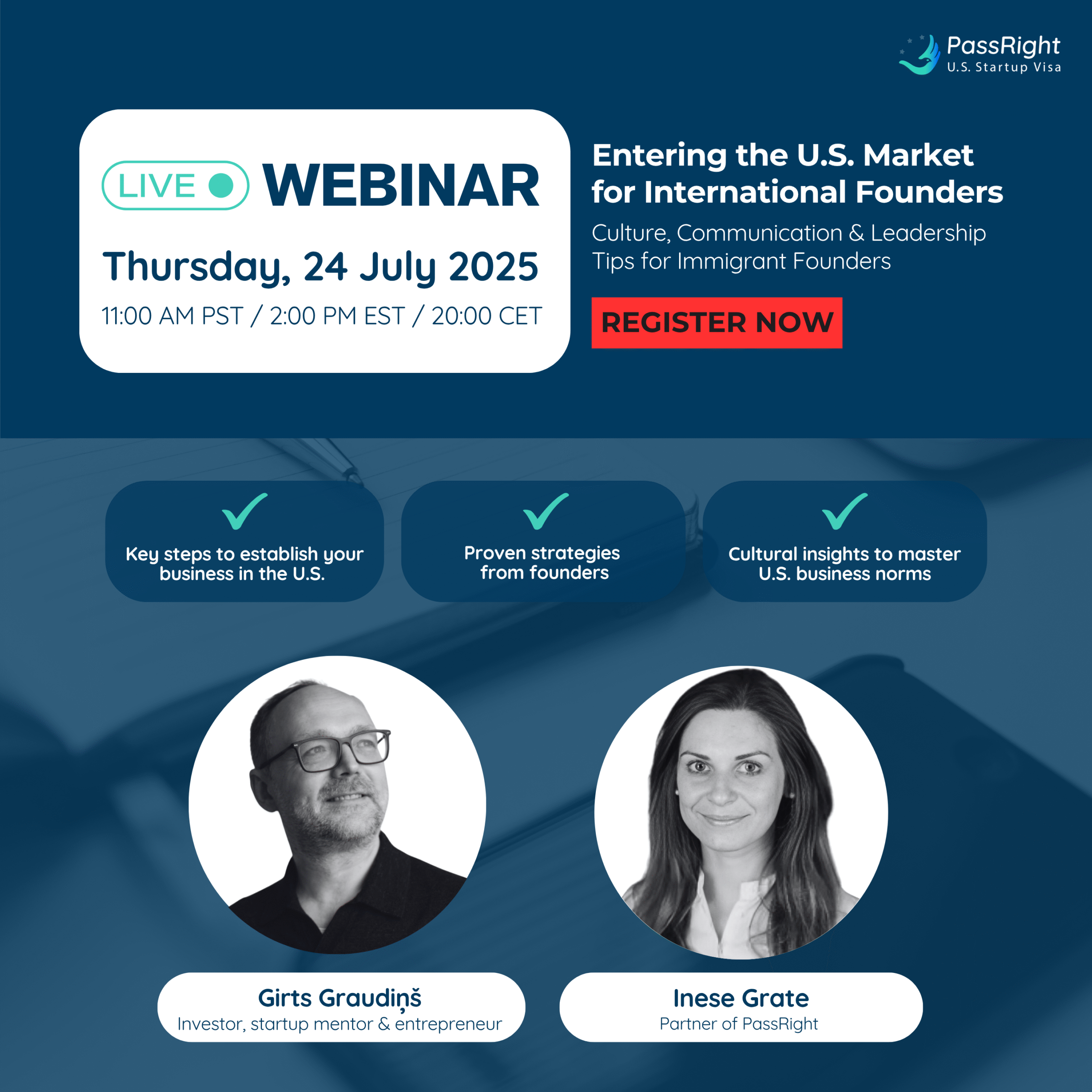 Entering the U.S. Market for International Founders: Culture, Communication & Leadership Tips for Immigrant Founders