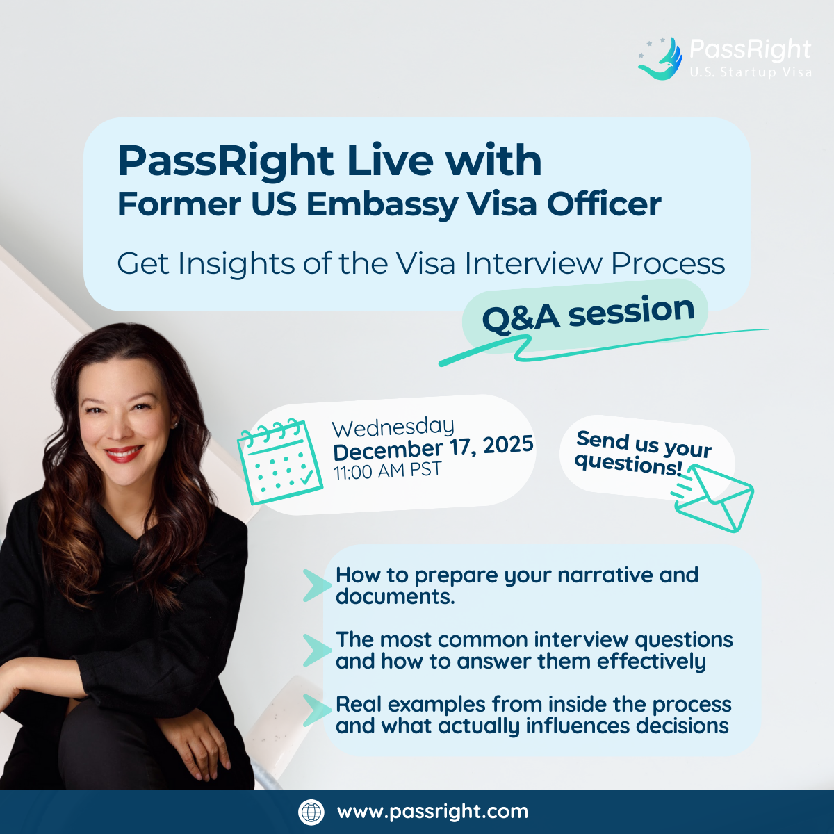 Exclusive Webinar with Former US Embassy Visa Officer (Dec 17th, 2025)
