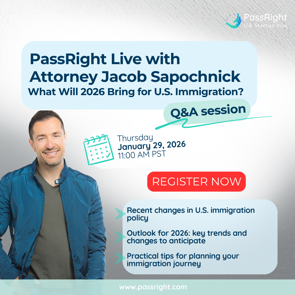 Webinar January 29: What Will 2026 Bring for U.S. Immigration? Key Policy Changes & Visa Updates