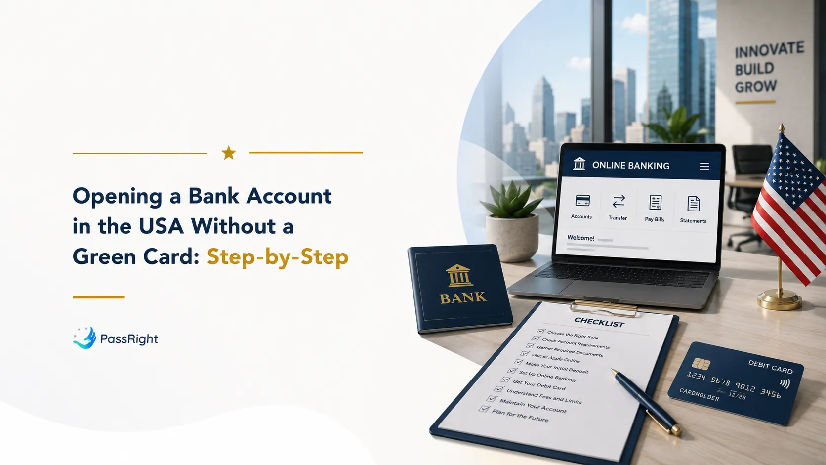 Opening a Bank Account in the USA Without a Green Card cover_1